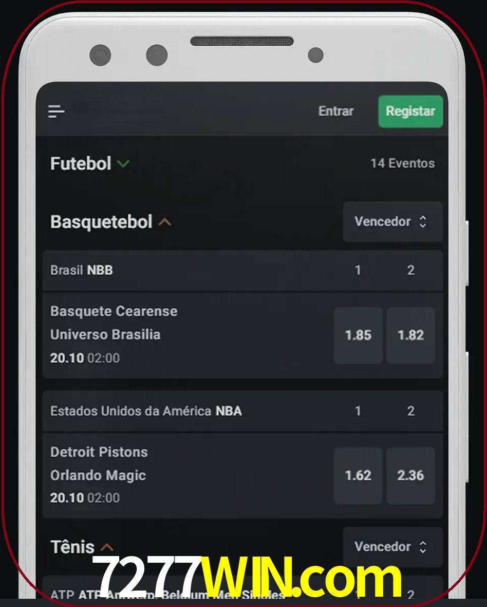 Aposte e assista aos esportes em formato ao vivo.