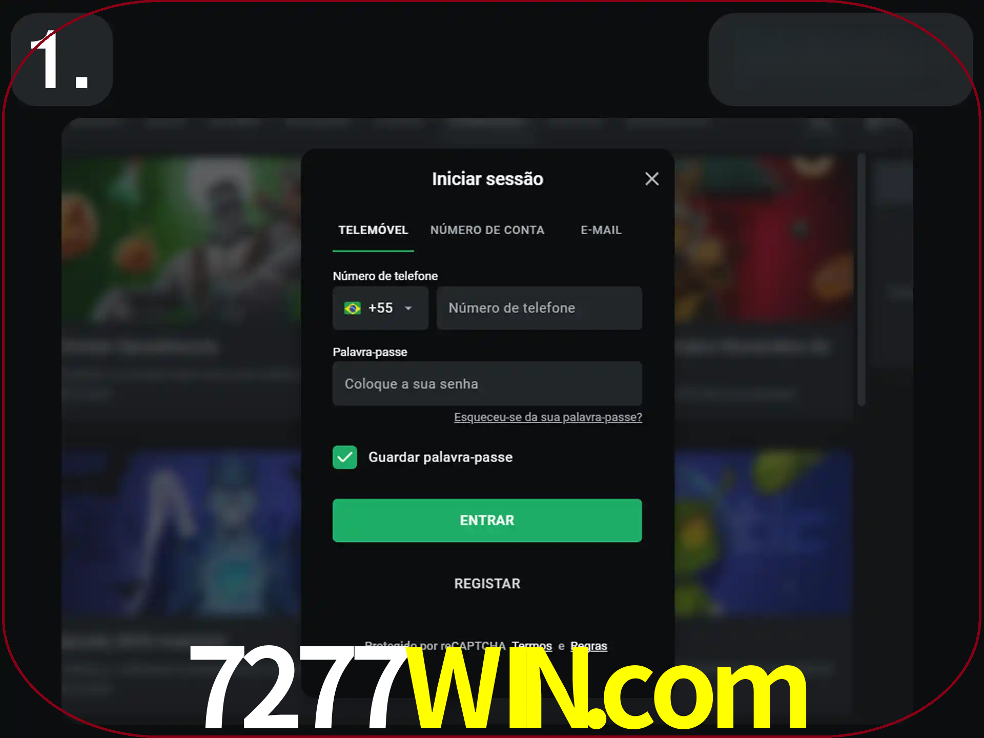 Acesse o site.